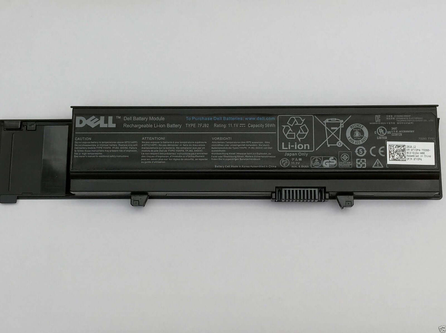 DELL 7FJ92 - 7FJ92 Genuine Original  Laptop Notebook Battery
