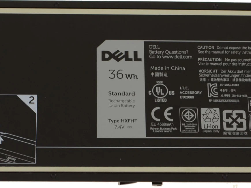 DELL HXFHF - HXFHF Genuine Original  Laptop Notebook Battery