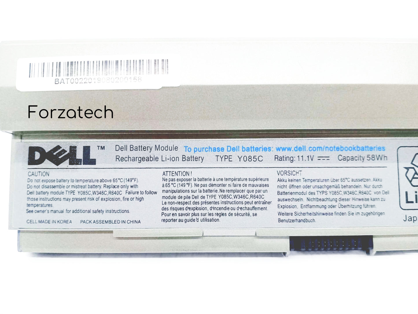 DELL Y085C - Y085C Genuine Original  Laptop Notebook Battery