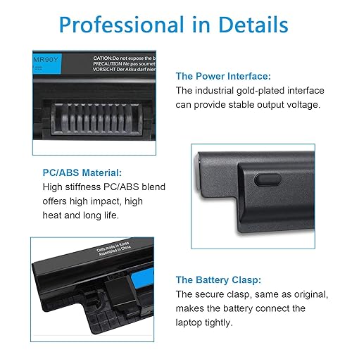 DELL Inspiron 15R-5521 - 6 Cell MR90Y Genuine Original Laptop Notebook Battery