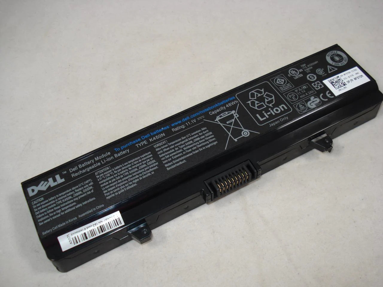 DELL INSPIRON 1750 – X284G Genuine Original Laptop Notebook Battery