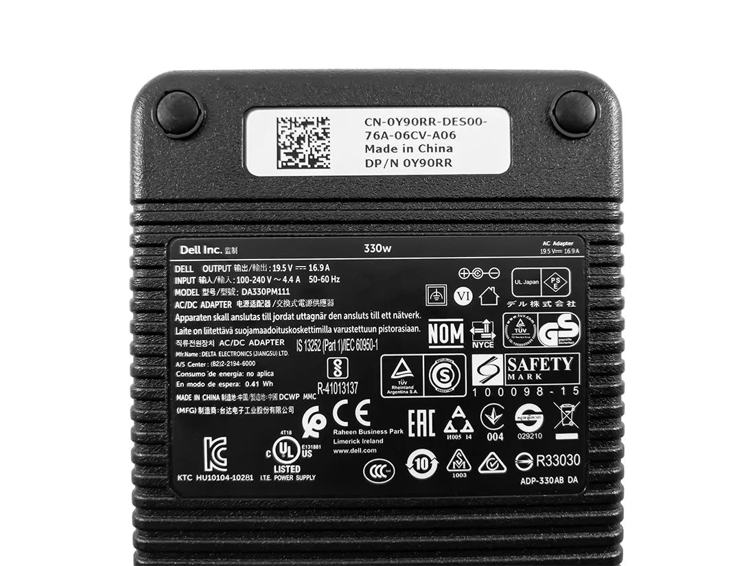 DELL LAPTOP CHARGER 330W 19.5V 16.9A GENUINE Original Adapter ( 7.4 MM )
