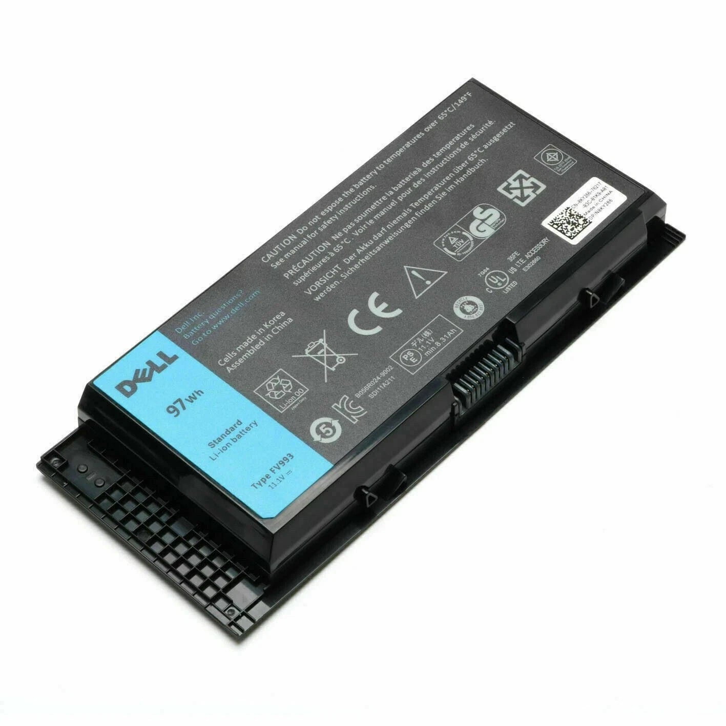 DELL FV993 – FV993 Genuine Original Laptop Notebook Battery