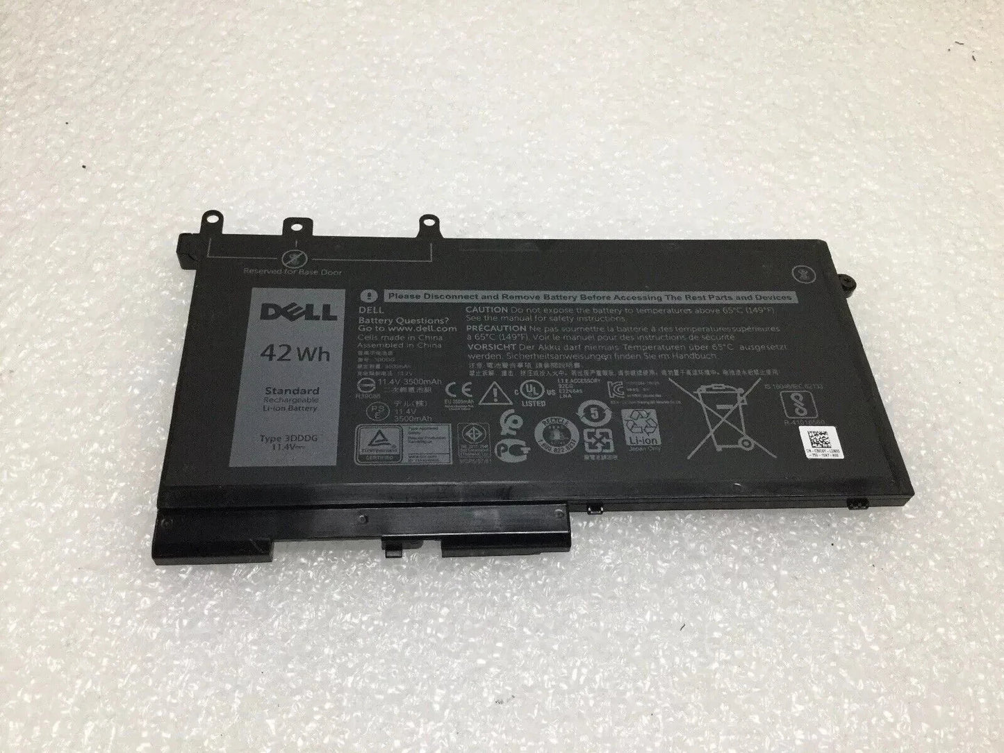 DELL 049XH	83XPC P60F001 P27S001 P84F	FPT1C DJWGP 0DJWGP - 3DDDG Genuine Original  Laptop Notebook Battery