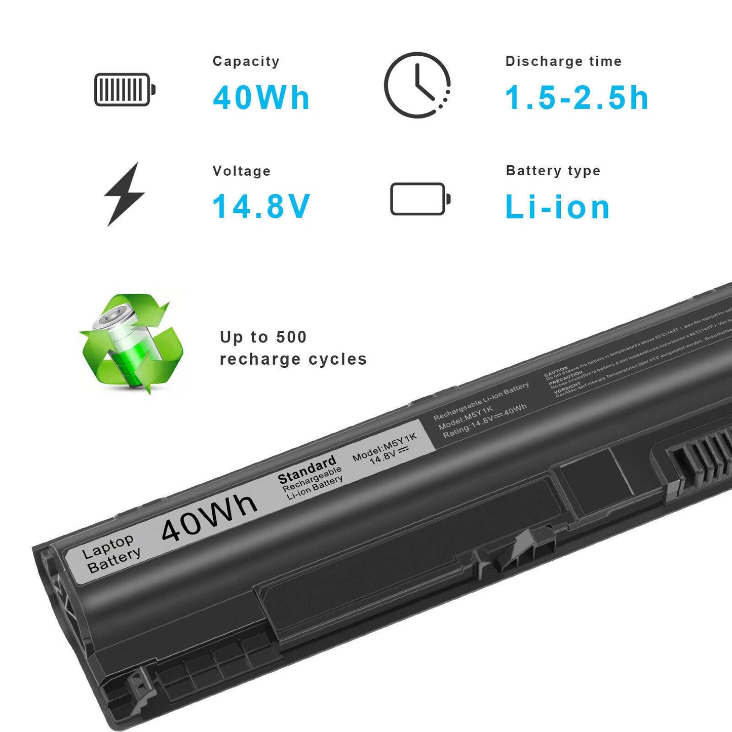 DELL  Latitude 15 3560 - M5Y1K Genuine Original Laptop Notebook Battery