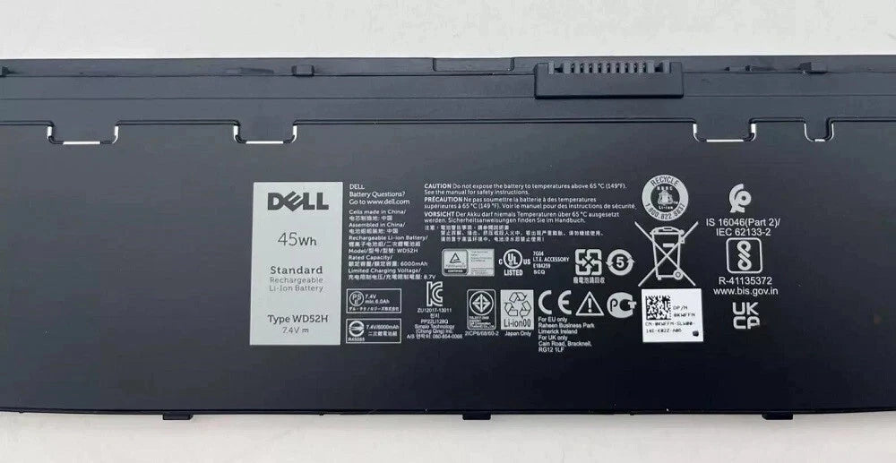 DELL WD52H  - WD52H  Genuine Original  Laptop Notebook Battery