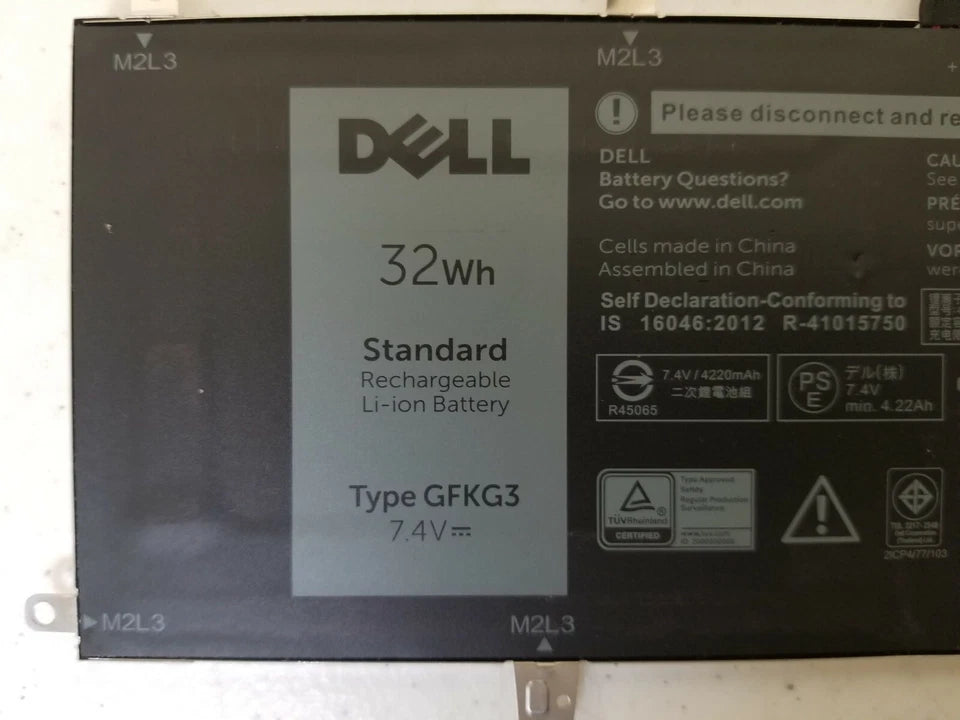 DELL GFKG3 - GFKG3 Genuine Original Laptop Notebook Battery