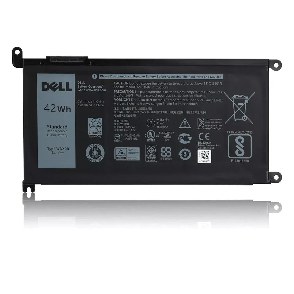 DELL 15MF-1508TT - WDXOR Genuine Original Laptop Notebook Battery