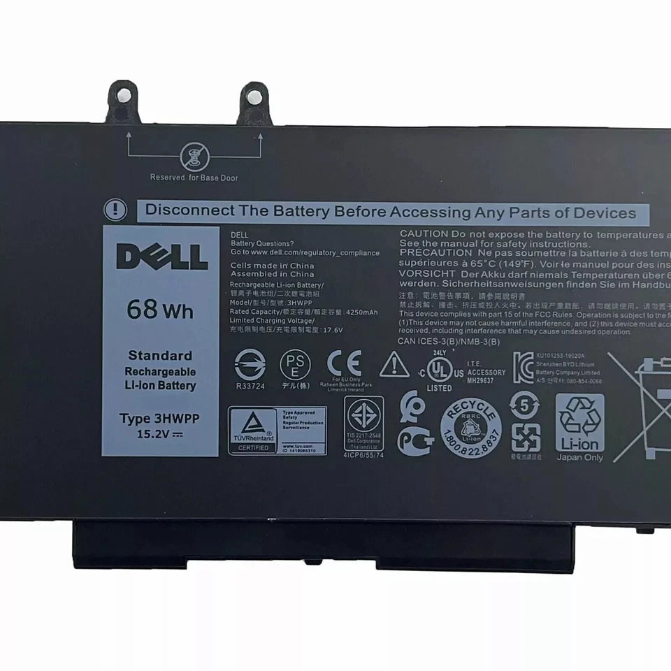 DELL 3HWPP - 3HWPP Genuine Original  Laptop Notebook Battery