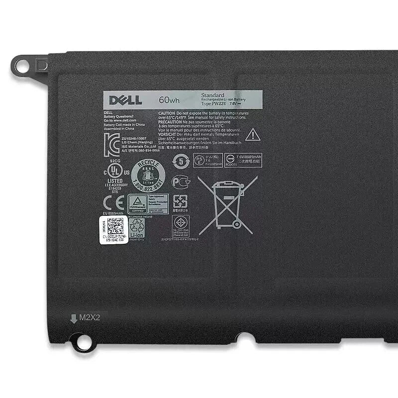 DELL XPS 13 9360 - PW23Y Genuine Original  Laptop Notebook Battery