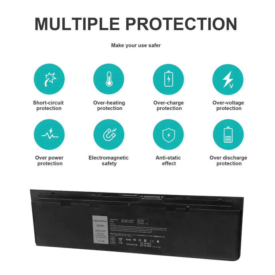 DELL WD52H  - WD52H  Genuine Original  Laptop Notebook Battery