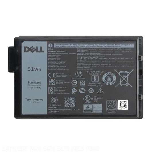 DELL 7WNW1 - 7WNW1 Genuine Original  Laptop Notebook Battery
