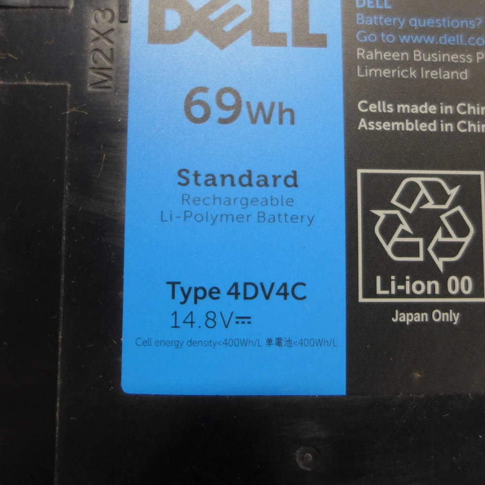 DELL 4DV4C - 4DV4C Genuine Original  Laptop Notebook Battery