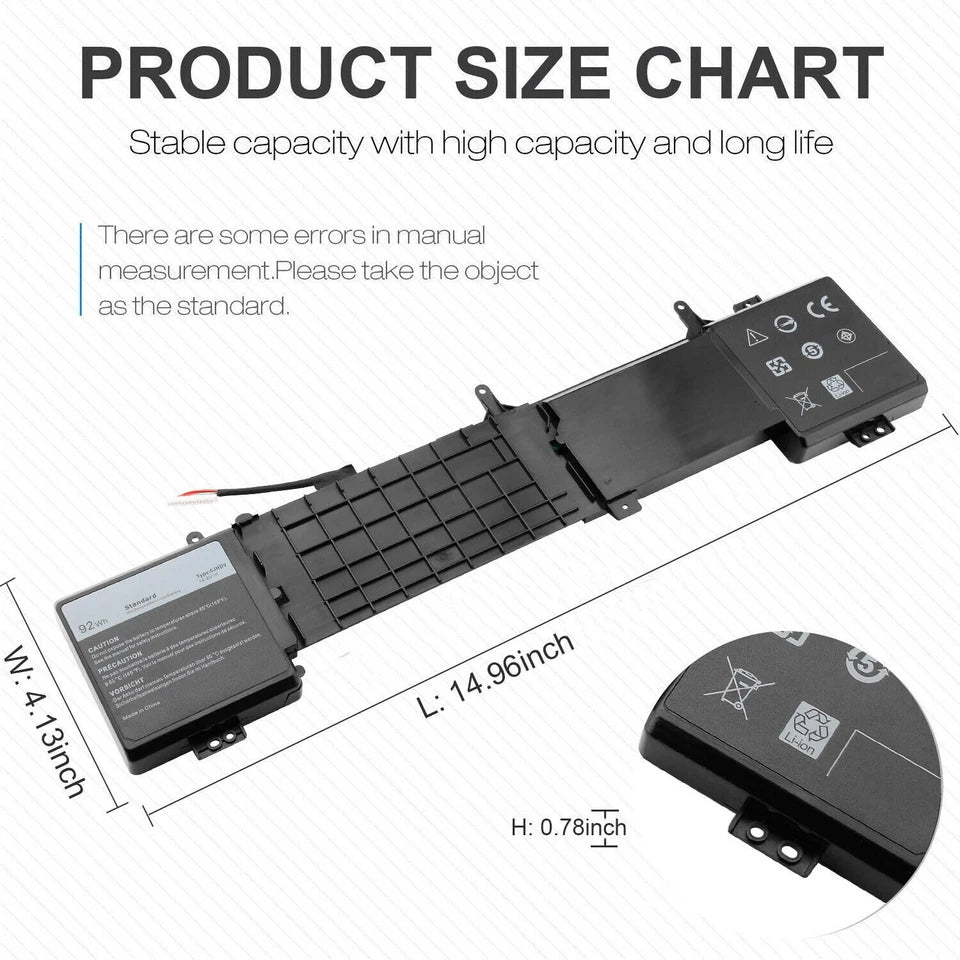 DELL 191YN - 191YN Genuine Original  Laptop Notebook Battery