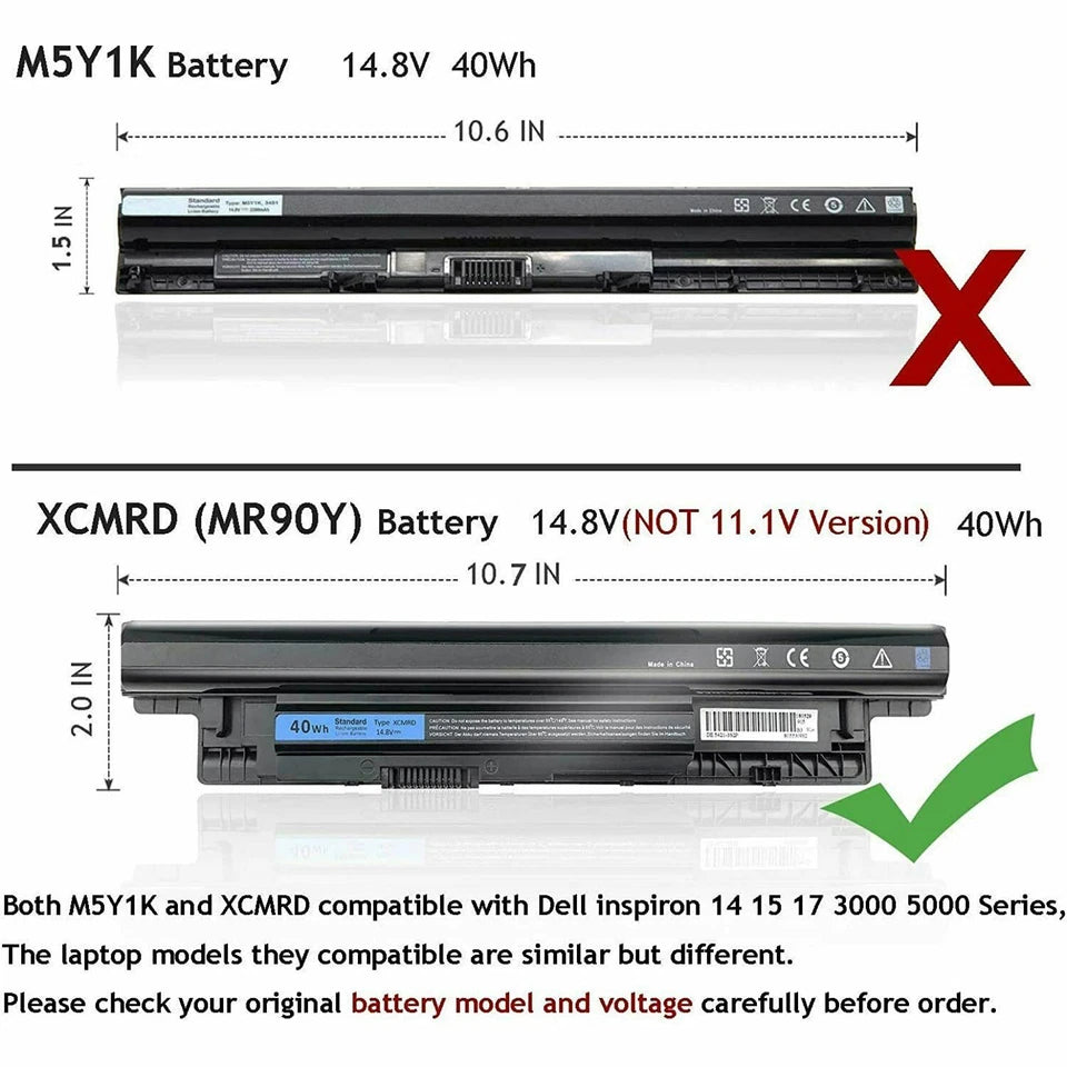 DELL Vostro 15 3000 - XCMRD Genuine Original Laptop Notebook Battery