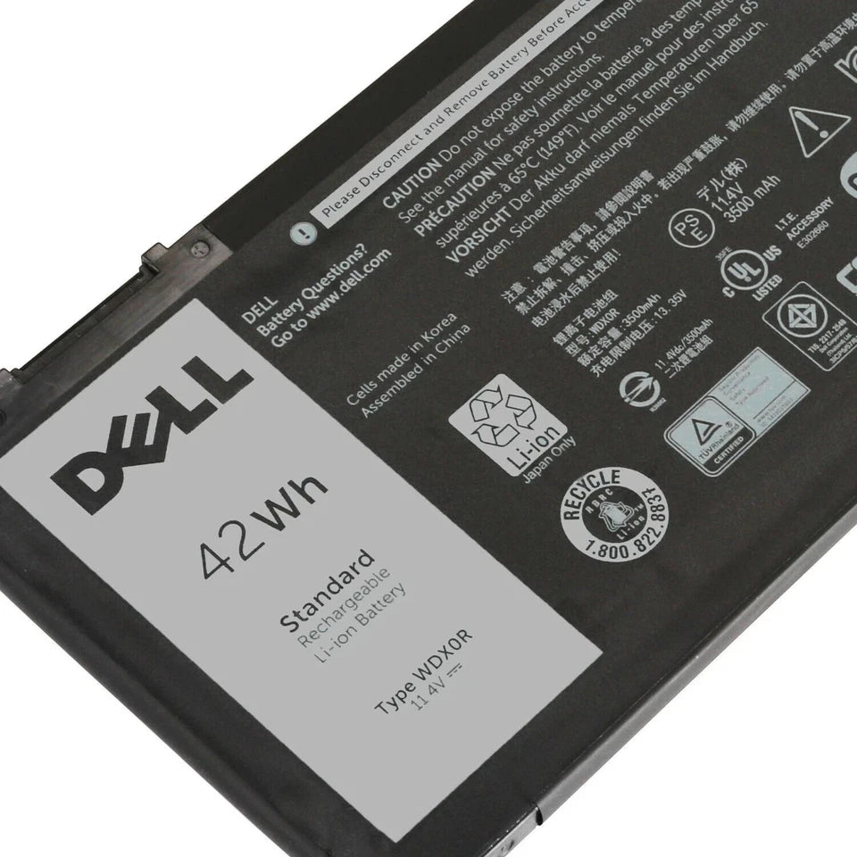 DELL 15MF-1508TT - WDXOR Genuine Original Laptop Notebook Battery