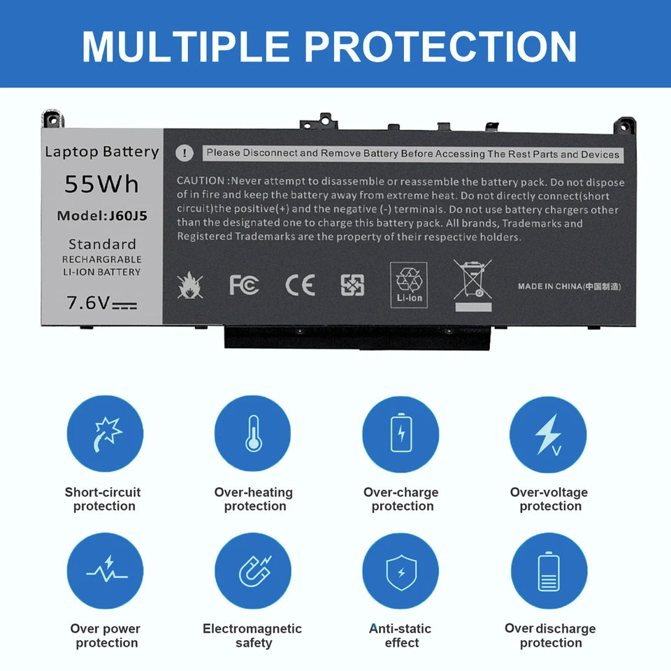 DELL J60J5 – J60J5 Genuine Original Laptop Notebook Battery