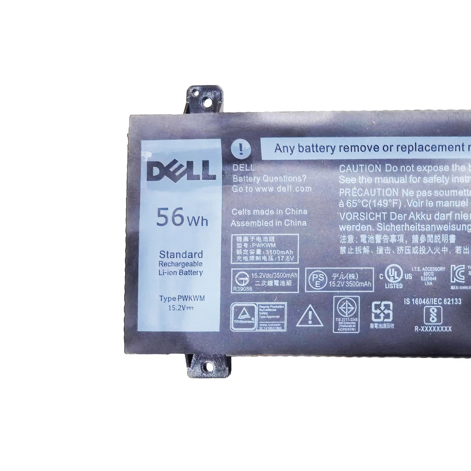 Dell PWKWM - PWKWM Genuine Original  Laptop Notebook Battery