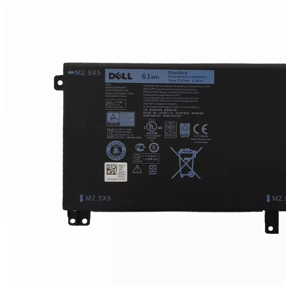 DELL TOTRM – TOTRM Genuine Original Laptop Notebook Battery
