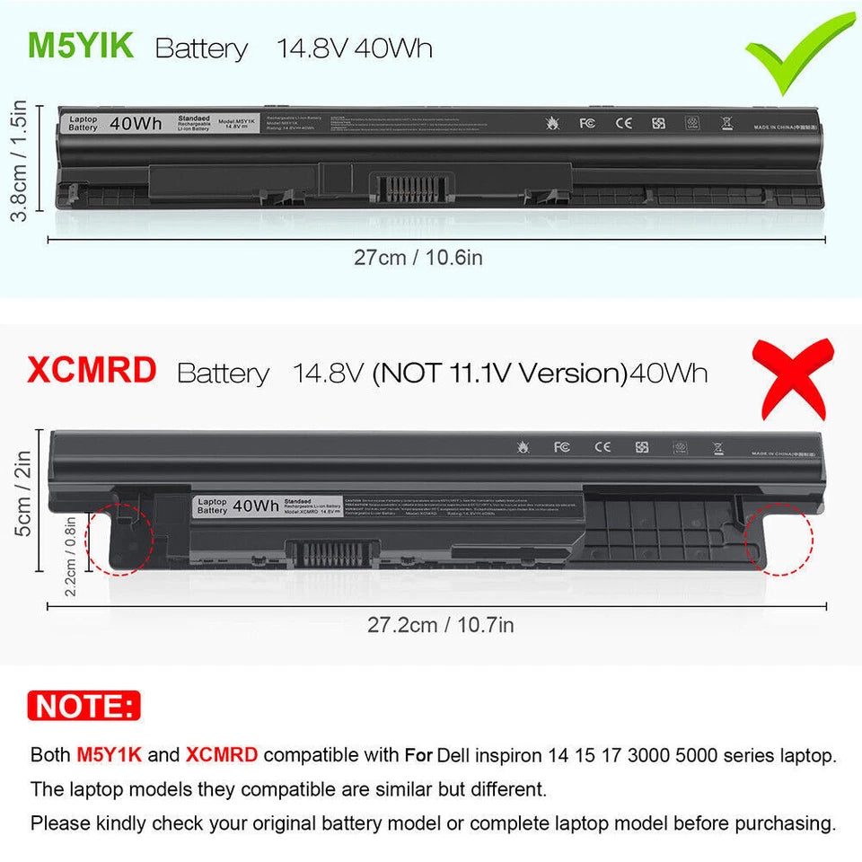 DELL  Latitude 15 3560 - M5Y1K Genuine Original Laptop Notebook Battery