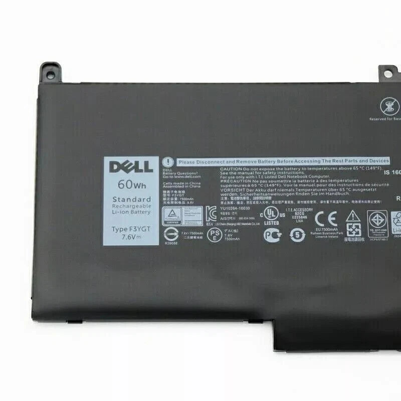 DELL 0DM3WC 2X39G DM3WC	KG7VF 0F3YGT MYJ96 V4940 H2V87 DWX9J- F3YGT Genuine Original  Laptop Notebook Battery