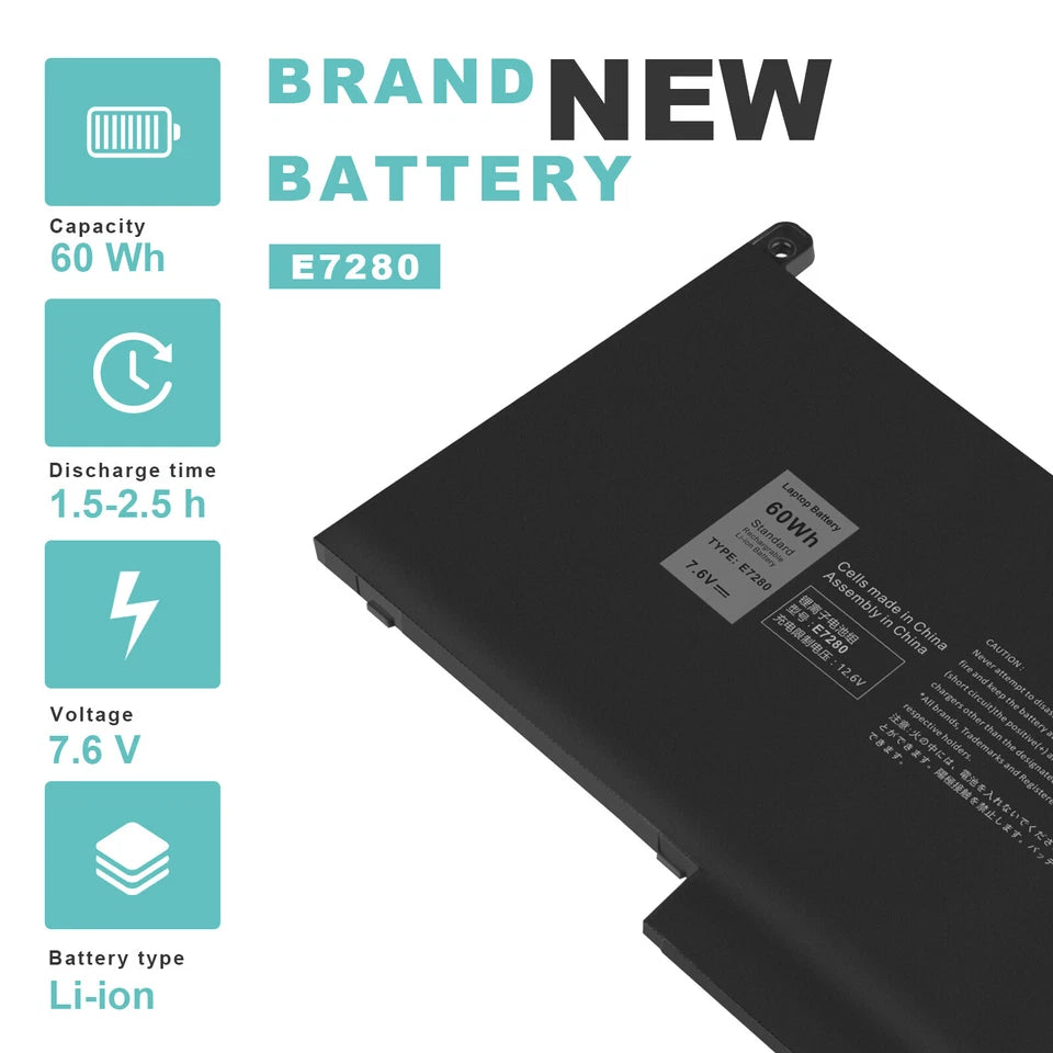 DELL 0DM3WC 2X39G DM3WC	KG7VF 0F3YGT MYJ96 V4940 H2V87 DWX9J- F3YGT Genuine Original  Laptop Notebook Battery