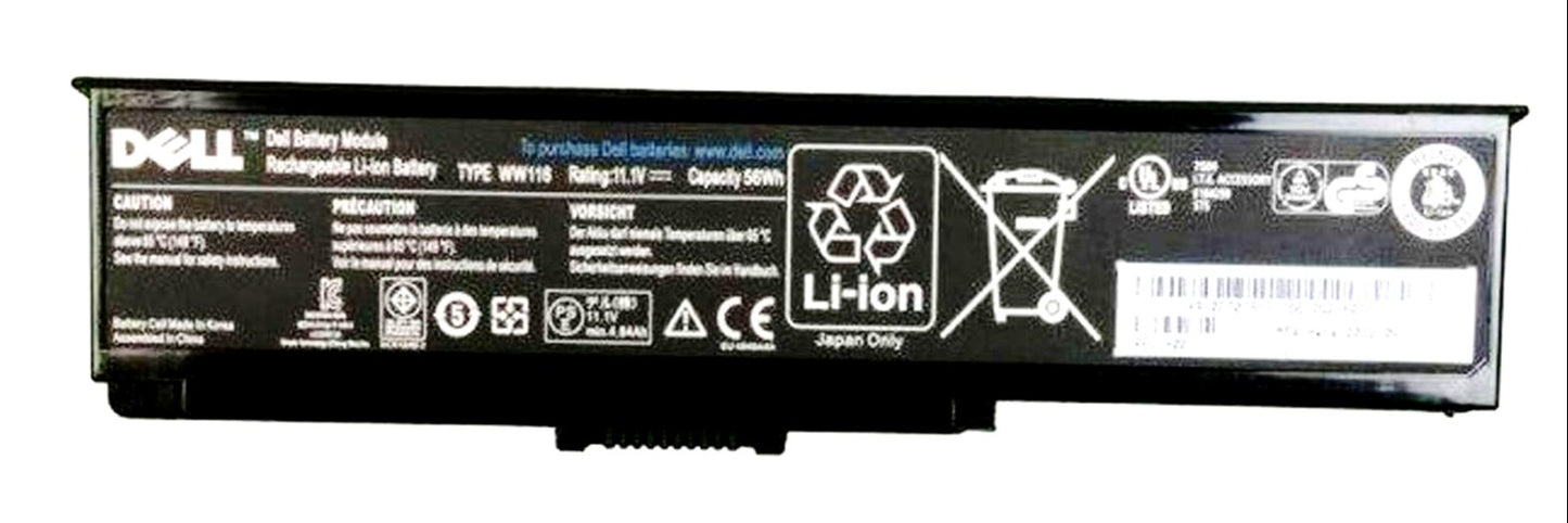 DELL WW116 - WW116 Genuine Original  Laptop Notebook Battery