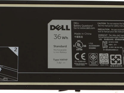 DELL HXFHF - HXFHF Genuine Original  Laptop Notebook Battery