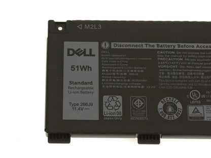 DELL 266J9 - 266J9 Genuine Original  Laptop Notebook Battery
