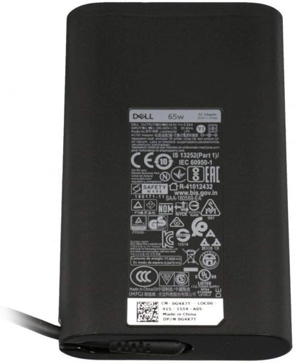 DELL LATITUDE 5400 LAPTOP CHARGER 65W 19.5V 3.34A GENUINE Original Adapter ( 7.4 MM )