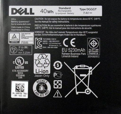 DELL DGGGT – DGGGT Genuine Original Laptop Notebook Battery