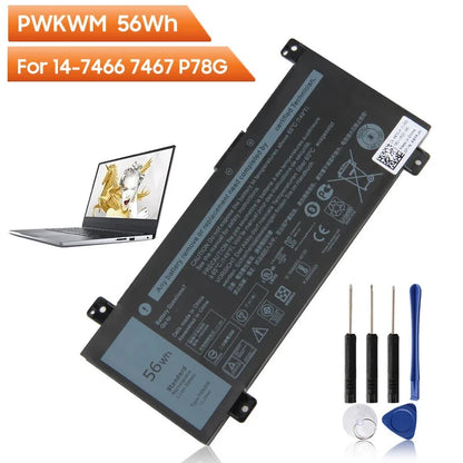 Dell PWKWM - PWKWM Genuine Original  Laptop Notebook Battery