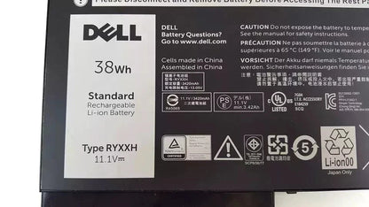 DELL RYXXH - RYXXH Genuine Original  Laptop Notebook Battery