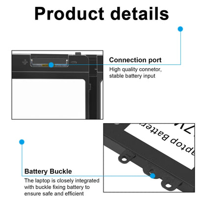 DELL  Latitude E5270 - NGGX5 Genuine Original  Laptop Notebook Battery)