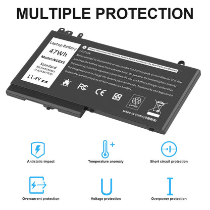 DELL  Latitude E5270 - NGGX5 Genuine Original  Laptop Notebook Battery)