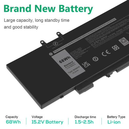 DELL 3HWPP - 3HWPP Genuine Original  Laptop Notebook Battery