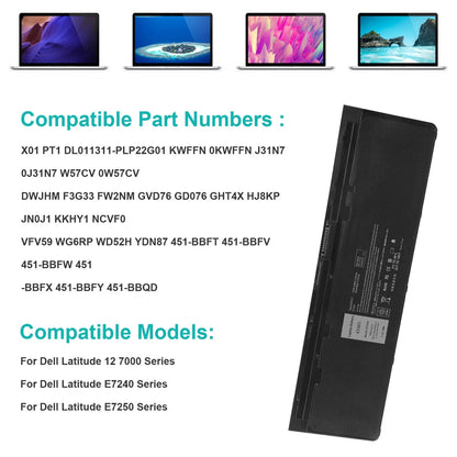 DELL WD52H  - WD52H  Genuine Original  Laptop Notebook Battery