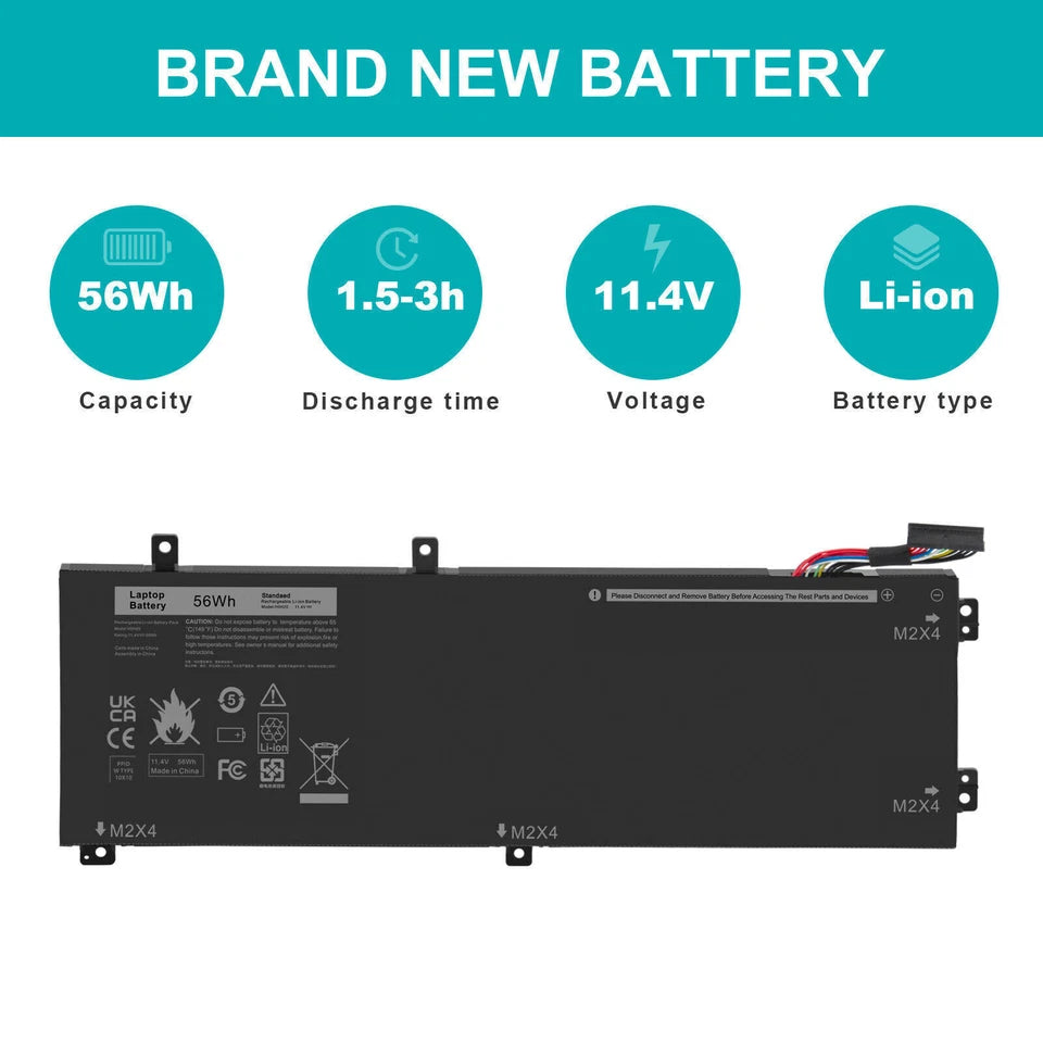 DELL H5H20 - H5H20 Genuine Original  Laptop Notebook Battery