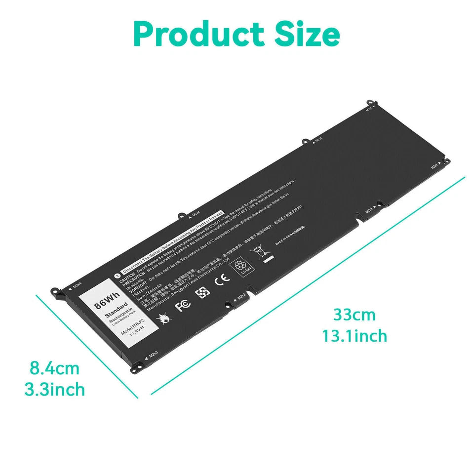 DELL 69KF2 - 69KF2 Genuine Original  Laptop Notebook Battery