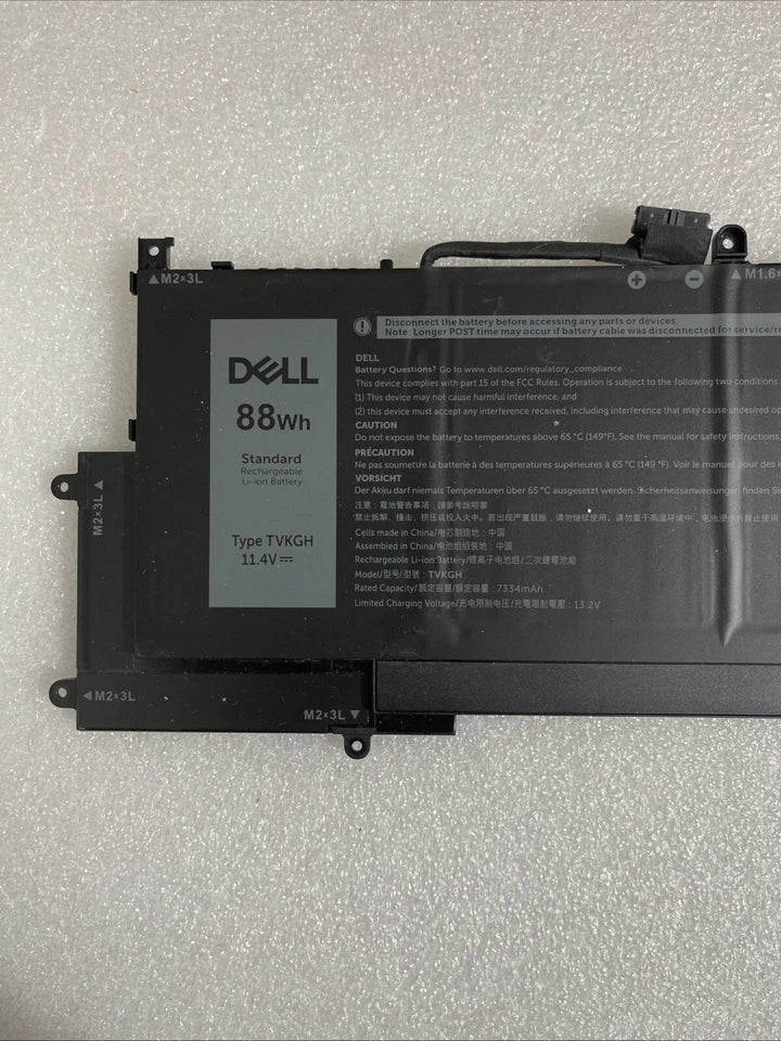 DELL TVKGH - TVKGH Genuine Original  Laptop Notebook Battery
