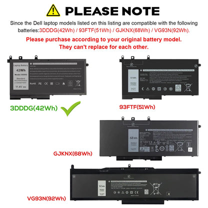 DELL 049XH	83XPC P60F001 P27S001 P84F	FPT1C DJWGP 0DJWGP - 3DDDG Genuine Original  Laptop Notebook Battery