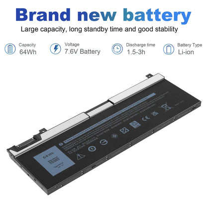 DELL 5TF10 – 5TF10 Genuine Original Laptop Notebook Battery