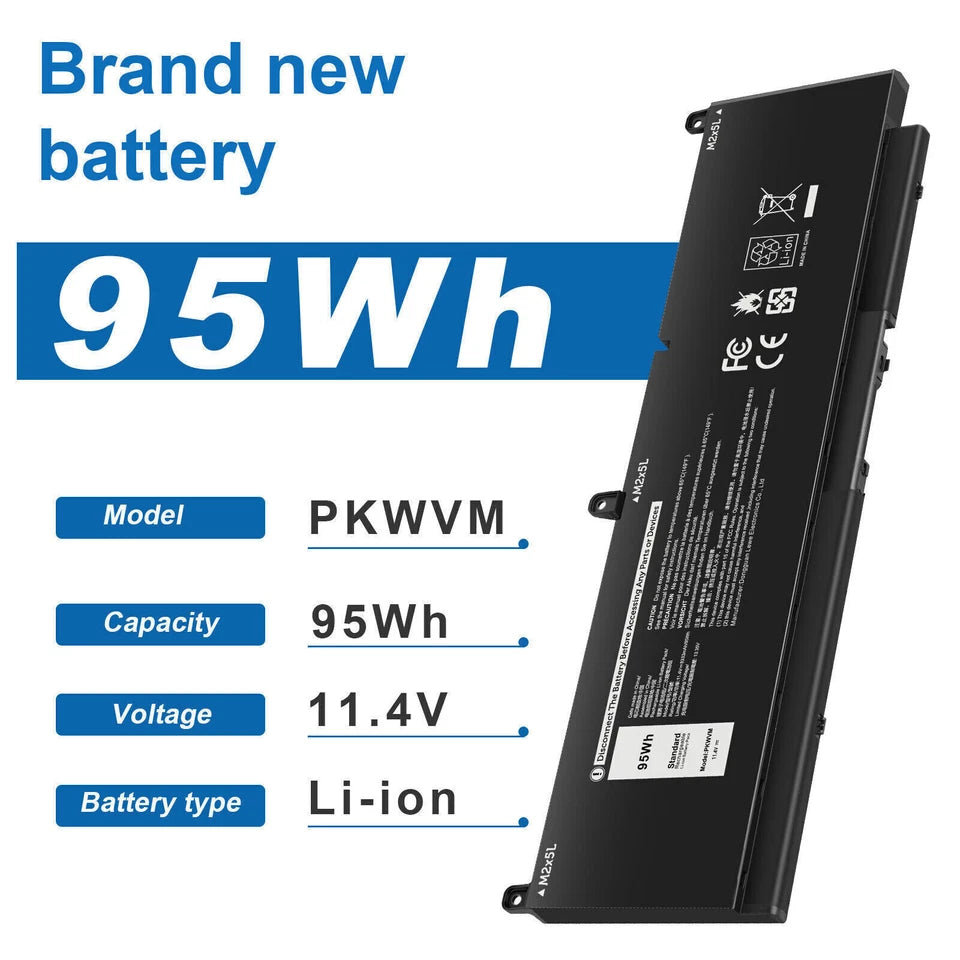 DELL PKWVM – PKWVM Genuine Original Laptop Notebook Battery