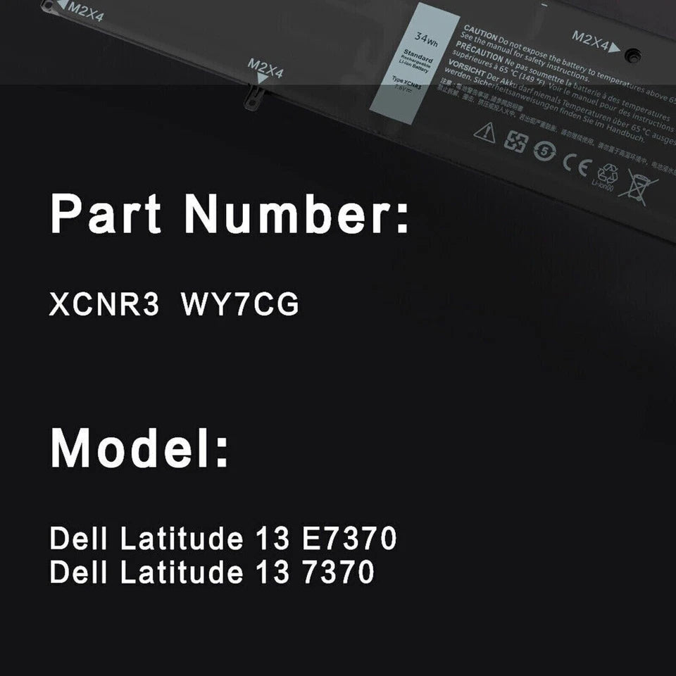 DELL XCNR3 - XCNR3 Genuine Original  Laptop Notebook Battery